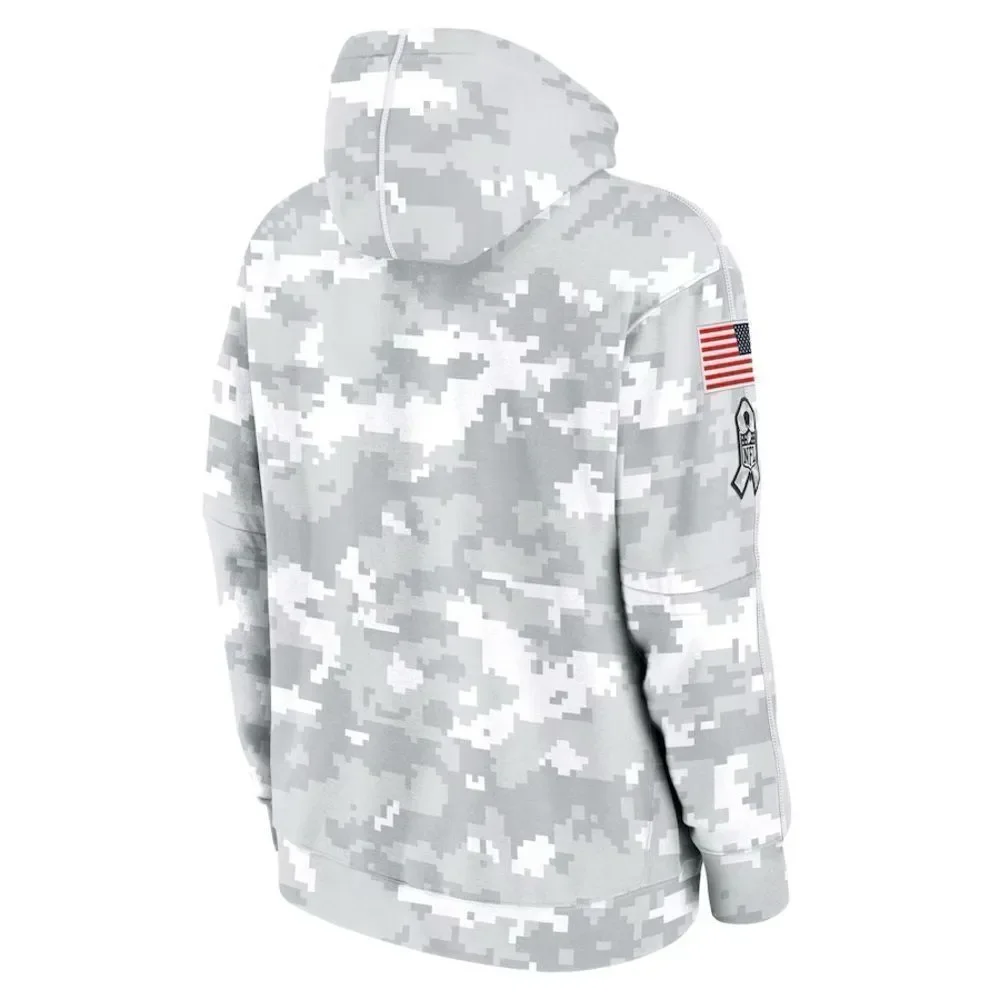 Nike Dallas Cowboys 2024 Salute to Service Hoodie Camo Pullover